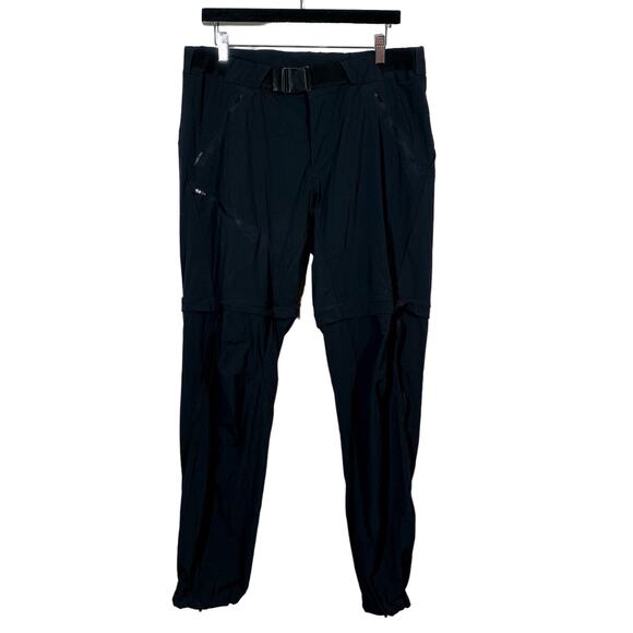 Decathlon Quechua Hiking Convertible Pants Athletic Black - 36x34 - Picture 1 of 5